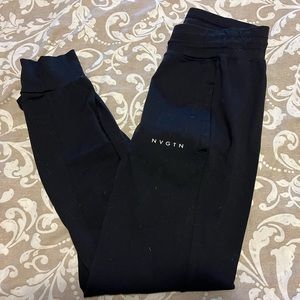 NVGTN Black Joggers